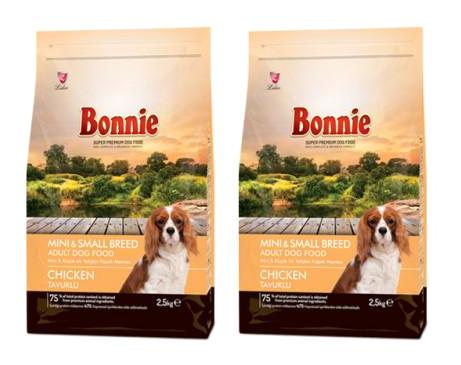 Bonnie Tavuklu Yetişkin Kuru Köpek Maması 2x2.5 kg