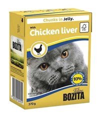 Bozita Ciğerli-Tavuklu Yetişkin Kuru Kedi Maması 370 gr