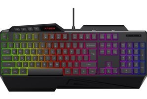 Xaser KB488L Q RGB Mecha-Membrane Switch Kablolu Siyah Gaming Klavye