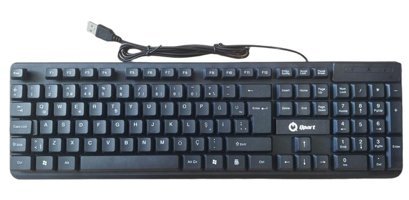 Qpart K13 Türkçe Q Kablolu Siyah Klavye