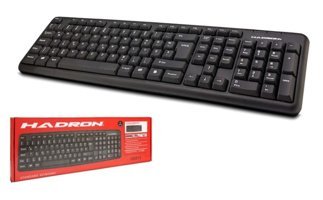 Hadron HD815 Mecha-Membrane Switch Kablolu Siyah Klavye