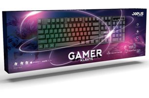 Jopus JO-KB02 RGB Mecha-Membrane Switch Kablolu Siyah Gaming Klavye