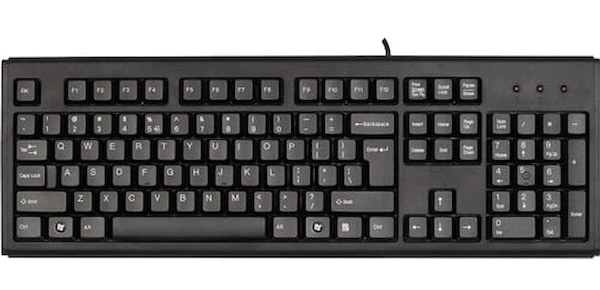 Raynox RX-K05 Q Kablolu Siyah Klavye