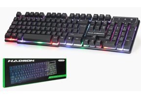 Hadron HD856 Q Kablolu Siyah Mekanik Hisli Gaming Klavye