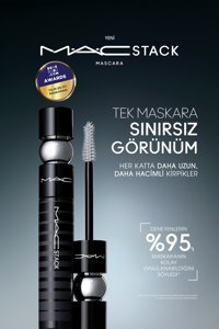 Mac Macstack Mikro Fırça Siyah Maskara