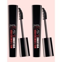 Pastel Profashion Volume Curl Hacim Veren Siyah Maskara 2'li