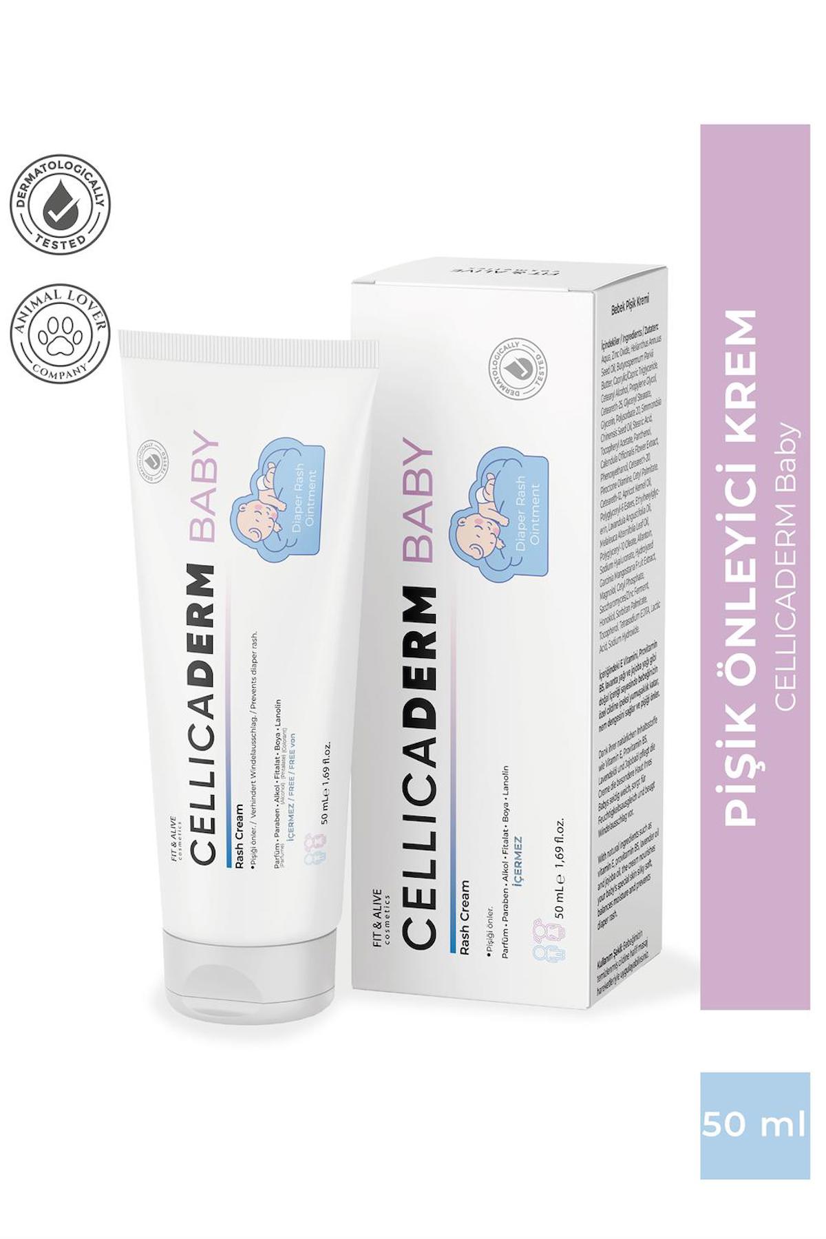 Fit & Alive Cellicaderm Bebek Pişik Kremi