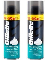 Gillette Normal Ciltler İçin Tıraş Köpüğü 2x300 ml