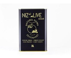 Niz Olive Erken Hasat Teneke Sızma Zeytinyağı 3 lt