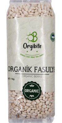 Orgibite Organik Kuru Fasulye 1 kg