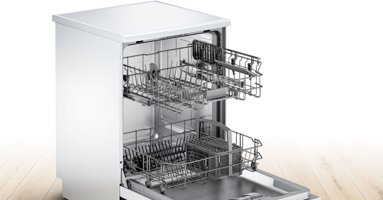 Bosch SMS23DW00T 3 Programlı F Enerji Sınıfı 13 Kişilik Wifili Çekmeceli Beyaz Solo Bulaşık Makinesi