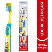 Colgate Minions Ekstra Yumuşak 6+ Yaş Vakumlu Yapışkan Sap Çocuk Diş Fırçası
