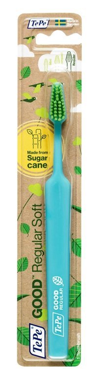 Tepe Good Regular Soft 12+ Yaş Doğal Kıl Günlük Diş Fırçası Mavi