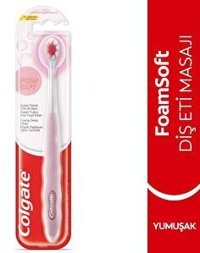Colgate Foamsoft Yumuşak Diş Eti Masajı Diş Fırçası Pembe