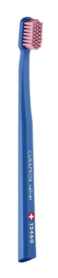 Curaprox 12460 Velvet Diş Fırçası Mavi Pembe