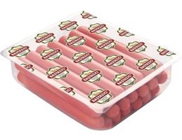 Başyazıcı Küvet Sandviç Dana Uzun Sosis 800 gr