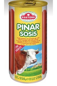 Egetürk Pınar Dana Uzun Sosis 550 gr