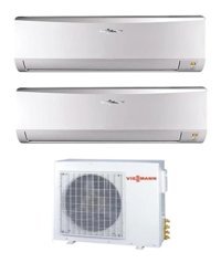 Viessmann Vitoclima Multi O3F3062M2 24000 Btu 1 Dış + 2 İç Ünite 9+18 Duvar Tipi Klima