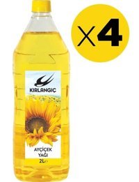 Kırlangıç Pet Ayçiçek Yağı 2x4 lt
