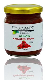 Beyorganik Tuzsuz Biber Salçası 200 gr