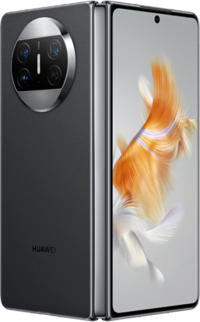 Huawei Mate X3 256 GB Hafıza 12 GB Ram 7.85 inç 50 MP Katlanabilir Çift Hatlı Foldable OLED Ekran Android Akıllı Cep Telefonu Siyah