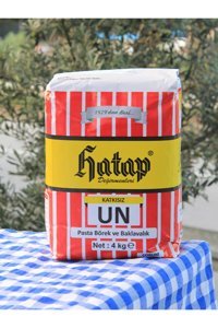 Hatap Değirmenleri Katkısız Pasta Börek Baklavalık Un 4 kg