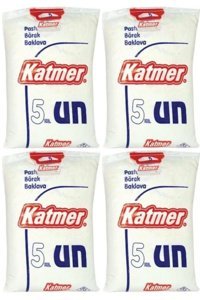 Katmer Pasta Börek Baklavalık Sert Buğday Unu 4x5 kg