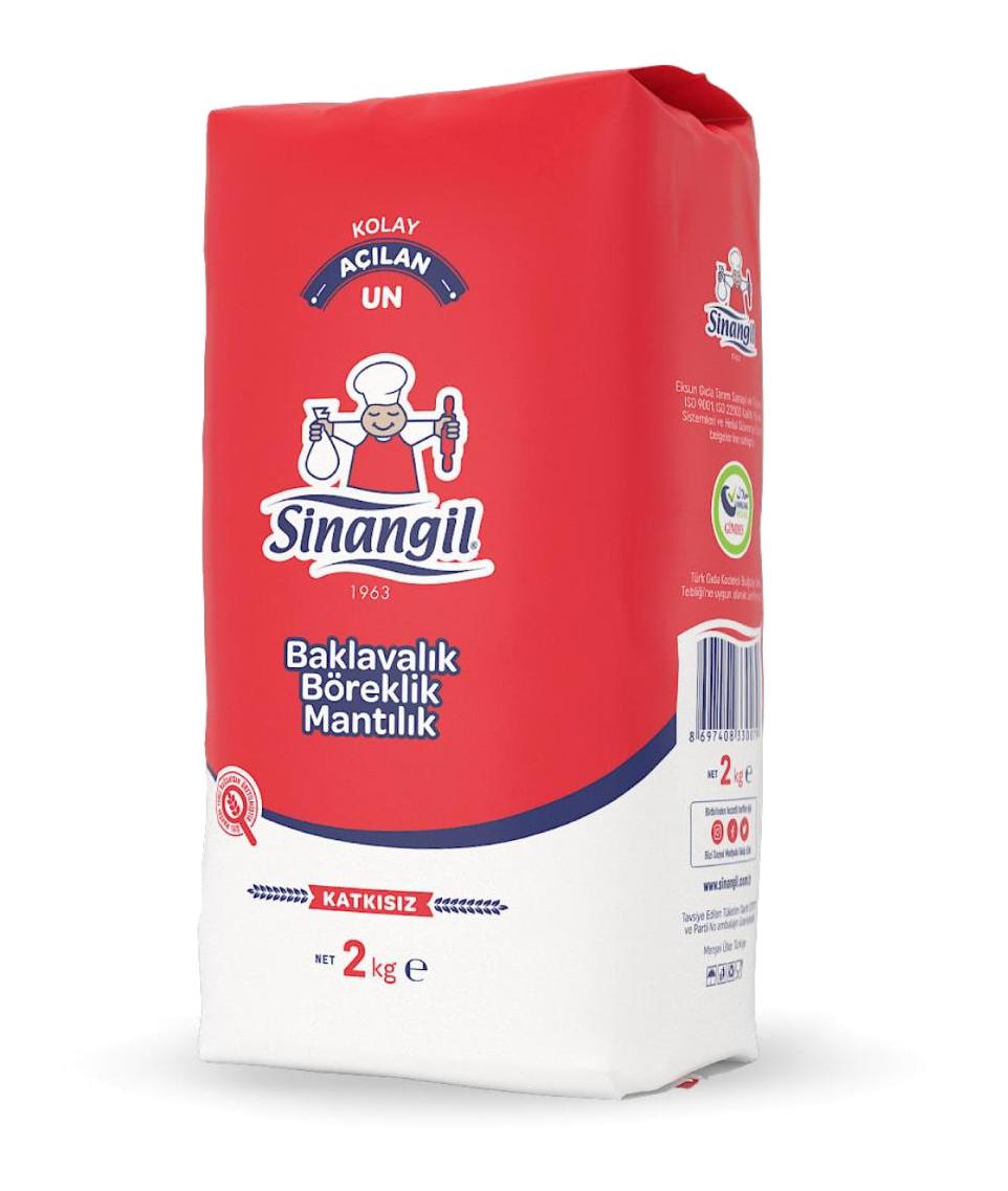 Sinangil Kolay Açılan Baklavalık Böreklik Mantılık Un 3x2 kg