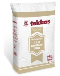 Tekbaş Tam Buğday Unu 25 kg