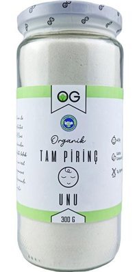 OG Organik Tam Pirinç Unu 300 gr