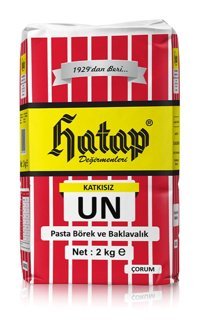 Hatap Değirmenleri Katkısız Pasta Börek Baklavalık Un 2 kg