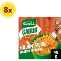 Knorr Bardak Kajun Tavuk Makarna 8x48 gr