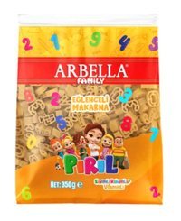 Arbella Pırıl Sevimli Rakamlar Vitaminli Makarna 2x350 gr