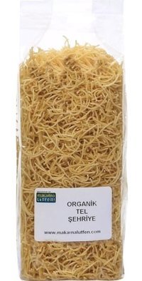 Makarna Lütfen Organik Sütsüz Yumurtasız Tel Şehriye 250 gr