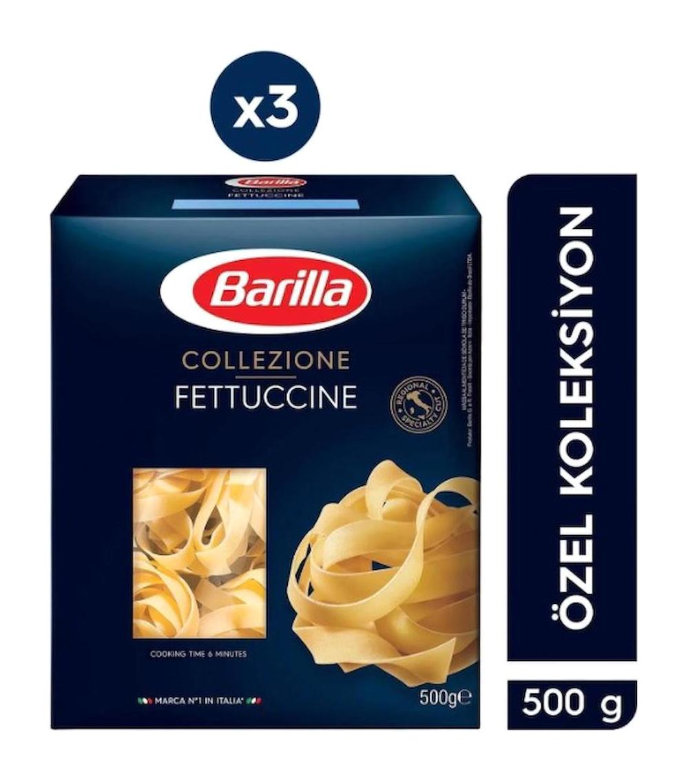 Barilla Fettuccine Makarna 3x500 gr