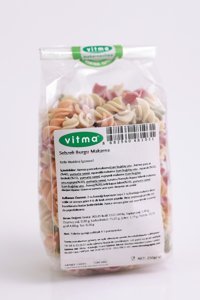 Vitma Sebzeli Burgu Makarna 250 gr