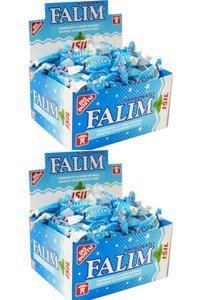 Falım Nane Aromalı Şekersiz Sakız 100'lü 2 Adet