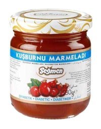 Seğmen Diyabetik Kuşburnu Reçeli 230 gr