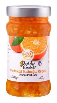 Antalya Reçelcisi Klasik Seri Portakal Kabuğu Reçeli 380 gr