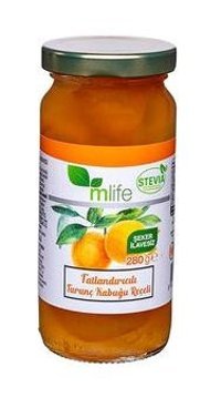 M Life Tatlandırıcılı Turunç Kabuğu Reçeli 4x280 gr