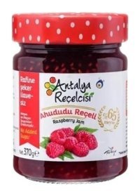 Antalya Reçelcisi Rafine Şeker İlavesiz Ahududu Reçeli 370 gr