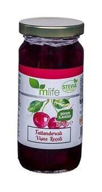 M Life Tatlandırıcılı Vişne Reçeli 280 gr
