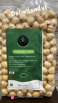 Yeni Mahsül Kavrulmuş Fındık Içi 250gr