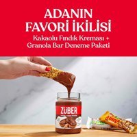 Züber Kakaolu Fındık Kreması 315 gr + Granola Bar Deneme Paketi
