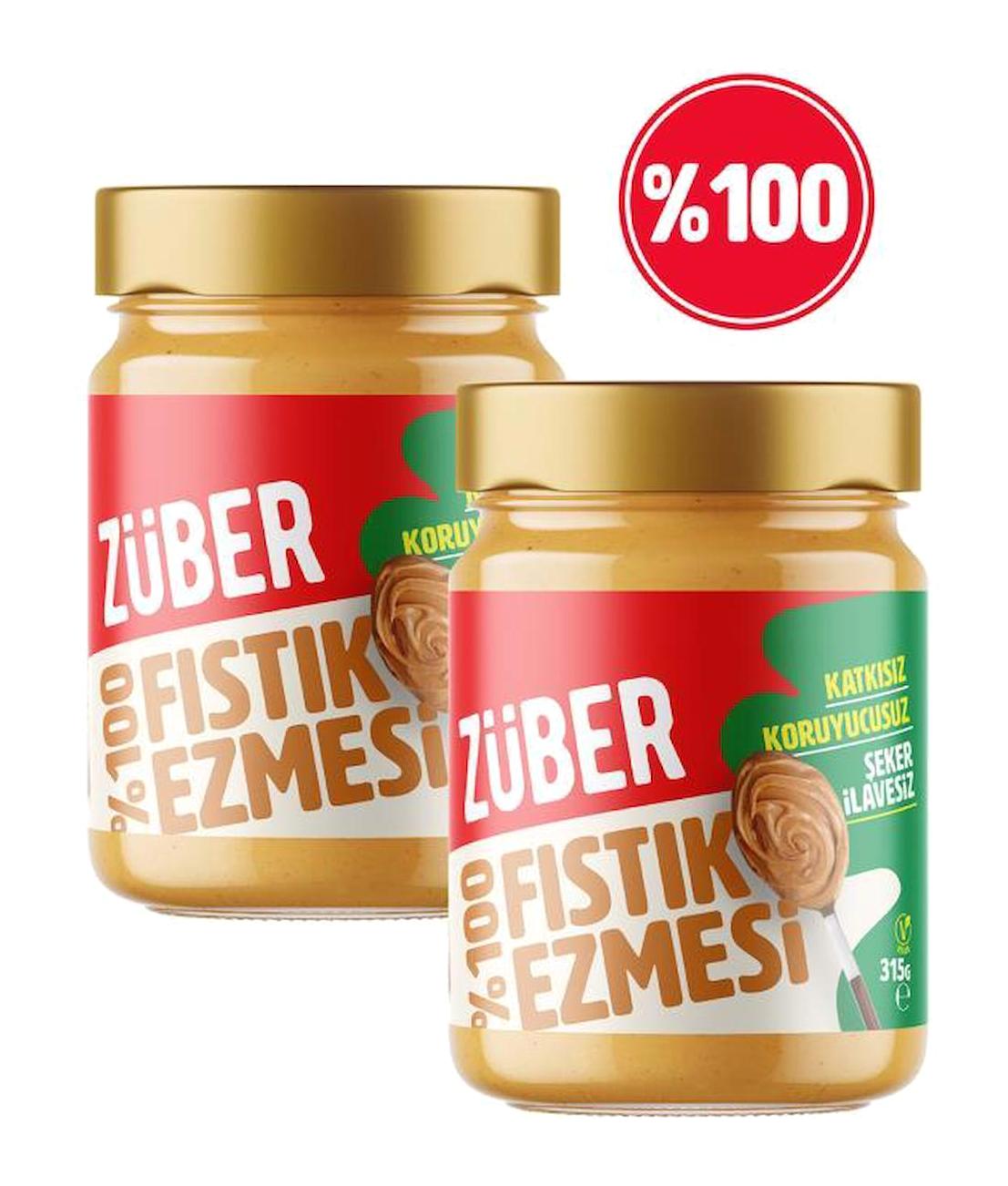 Züber Fıstık Ezmesi 2x315 gr