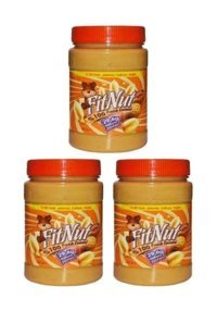 Fitnut Sade Yer Fıstığı Ezmesi 3x800 gr