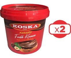 Koska Kakaolu Fındık Kreması 2x800 gr