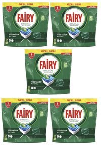 Fairy Orijinal Hepsi Bir Arada Tablet Bulaşık Makinesi Deterjanı 5x29 Adet