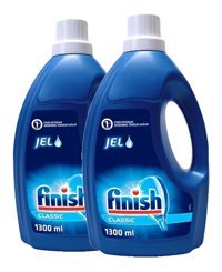 Finish Klasik Jel Bulaşık Makinesi Deterjanı 2x1.3 lt