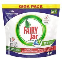 Fairy Jar Professional Hepsi Bir Arada Tablet Bulaşık Makinesi Deterjanı 115 Adet